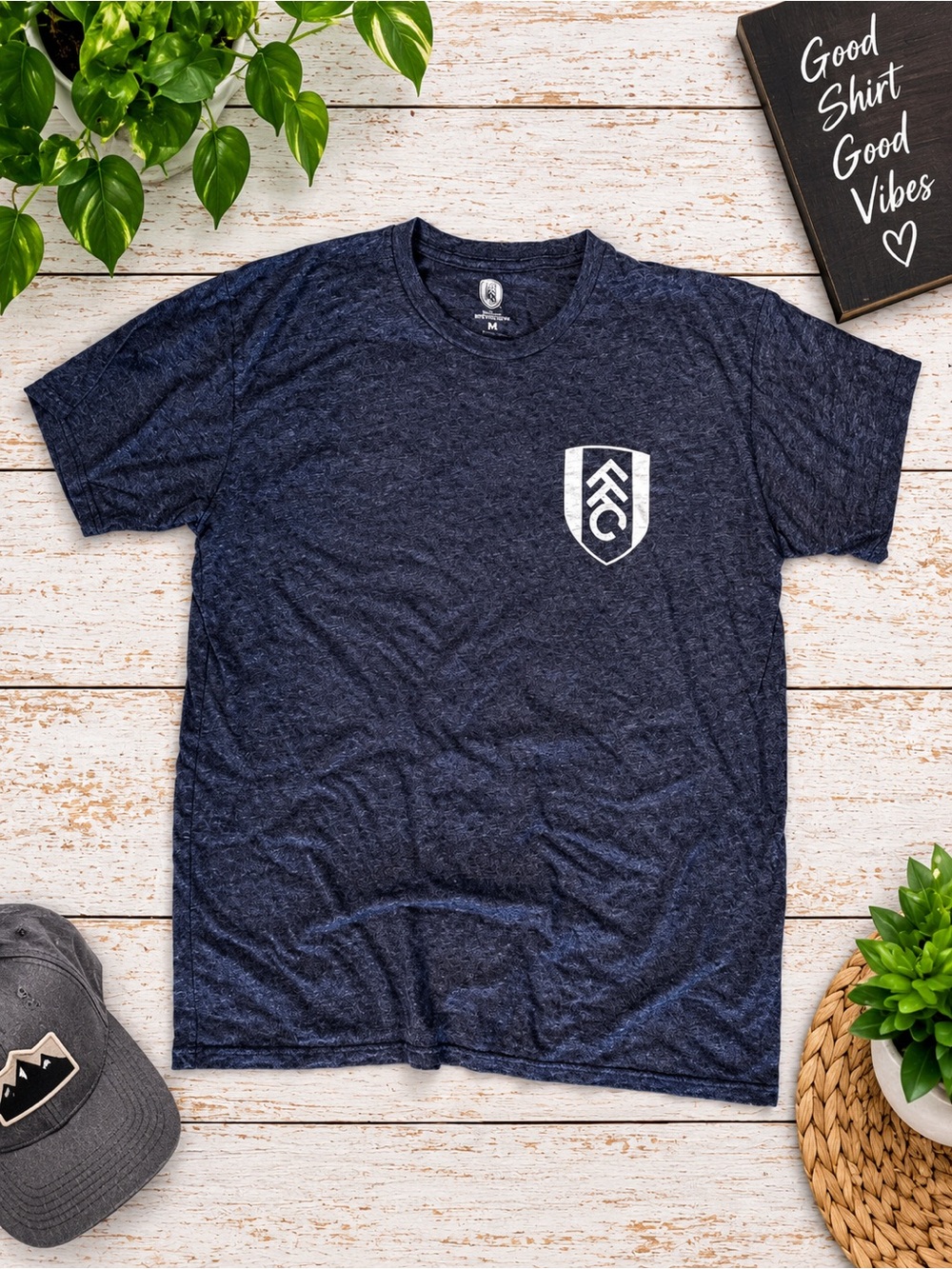 Fulham FC Craven Cottage England Soccer T-Shirt Men’s